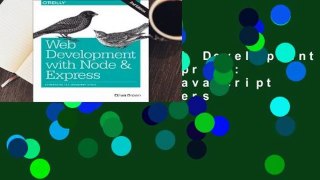 Full E-book  Web Development with Node and Express: Leveraging the JavaScript Stack  Best Sellers