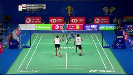 QF | XD | WANG/HSIEH(TPE) vs JORDAN/OKTAVIANTI(INA) | BWF 2019