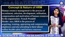 Concept & Nature of HR   |  Ms. Neha Gupta | BBA | TIAS | TECNIA TV