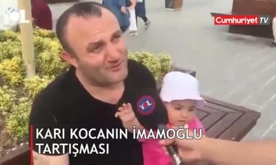 Karı kocanın Ekrem İmamoğlu tartışması sosyal medyanın gündemine oturdu
