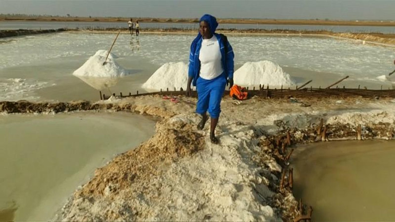 Watch: Senegal 'Salt Queen' tastes success in a man's world