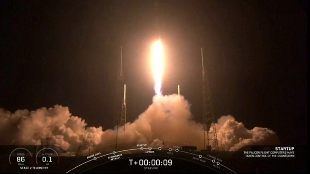 60 novos satélites chegaram ao espaço