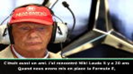 F1 - L'hommage du patron de la Formule 1 à la "légende" Lauda