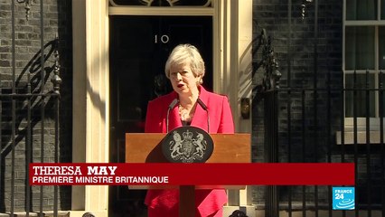 Démission de Theresa May : "C'est un profond regret de ne pas avoir été en mesure d'accomplir le Brexit"