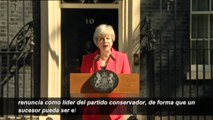 Theresa May anuncia su dimisión