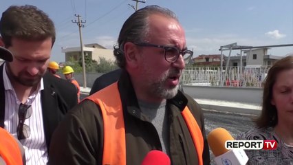 Report TV -Pas 2 dekadash rikonstruktohet rruga 'Ramize Gjebrea' në Vlorë
