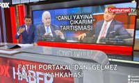Fatih Portakal'dan canlı yayında 'Gelmez ama...' kahkahası