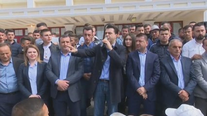 Report TV - Basha në Rrogozhinë: Deputetët e ardhshëm do të zgjidhen nga populli