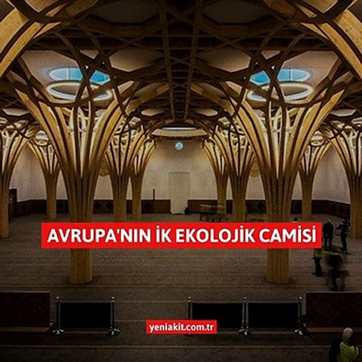 Türkiye, İngiltere'ye yaptırdı! Avrupa’nın ilk ekolojik camisi