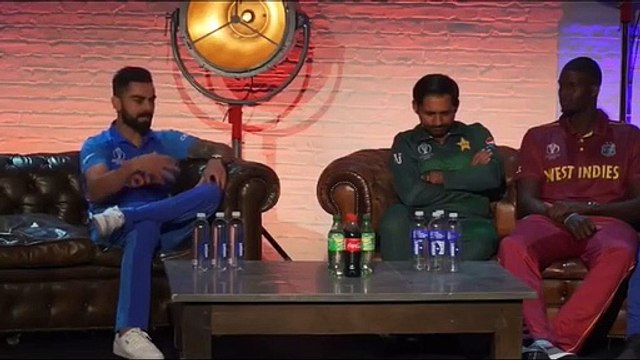 Virat Kholi Sarfaraz Ahmed CWC2019