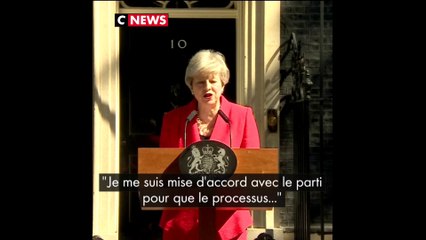 La Première ministre britannique Theresa May annonce sa démission