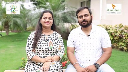 Mr Siddharth Mishra Testimonial - Nature Walk Alkapur Township Manikonda Hyderabad - Anuhar Homes