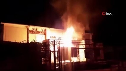 Antalya'da polis merkezi yanındaki trafo patladı