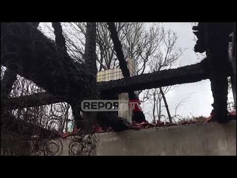 Report TV -Pukë/ Digjen burrë e grua shpëtojnë katër fëmijët