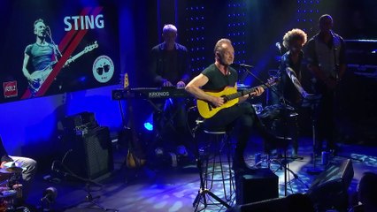 Sting en live et en interview dans le Double Expresso RTL2