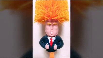 China made Trump toilet brush