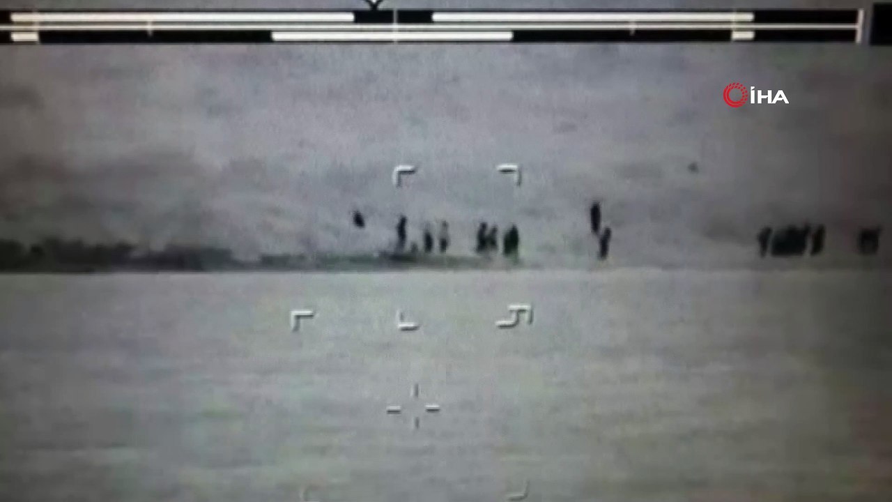 Mülteciler Termal kameraya yakalandı