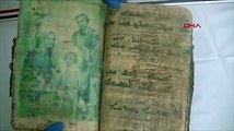 Diyarbakır'da 1400 yıllık dini motifli kitap ele geçirildi