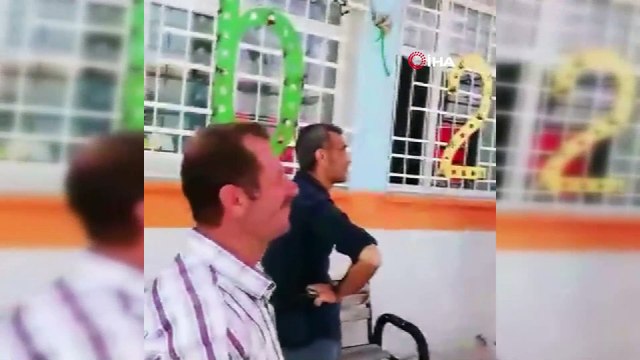 Oluğa sıkışan ebabil kuşu için seferber oldular