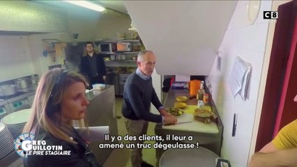 Greg Guillotin fait péter les plombs au patron d'un restaurant