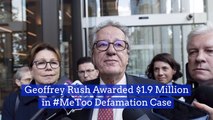 Geoffrey Rush Wins A MeToo Defamation Case
