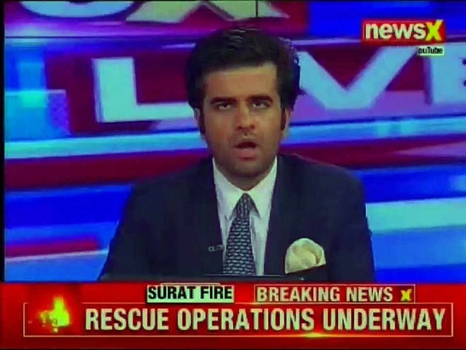 Surat Fire: 13 Killed at a Surat complex; massive rescue operations underway
