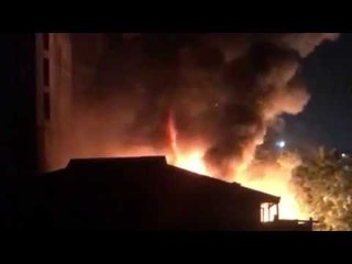 Fire hits residential area in Quiapo