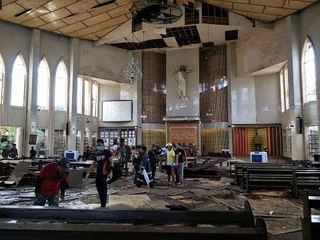 Duterte ‘outraged’ by Jolo cathedral bombing