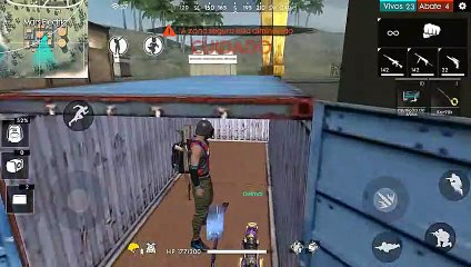 Solo Ranqueada joguei ate bem. Free fire