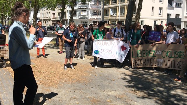 Manif’ des jeunes pour le climat
