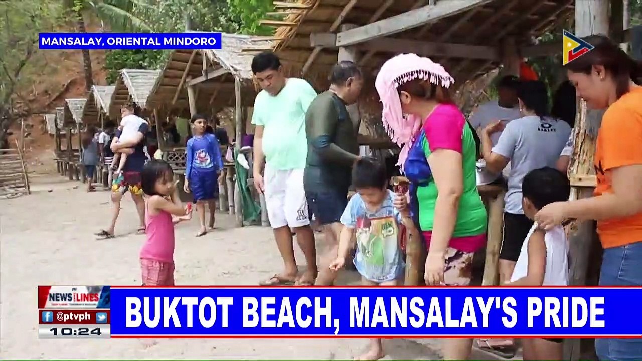 Buktot Beach, Mansalay's pride