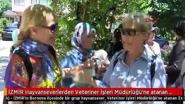 İZMİR Hayvanseverlerden Veteriner İşleri Müdürlüğü'ne atanan kişiye tepki