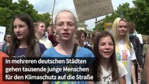 Vor EU-Wahl: Tausende Schüler streiken fürs Klima
