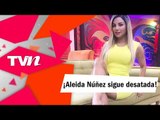 Vestido transparente de Aleida Núñez deja a la vista toda su tanga