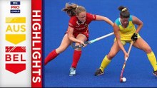 Australia v Belgium | Week 3 | Women's FIH Pro League Highlights