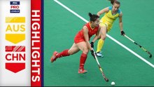 Australia v China | Week 4 | Women's FIH Pro League Highlights