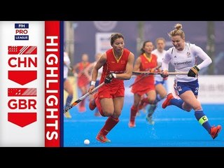 China v Great Britain | Week 6 | Women's FIH Pro League Highlights
