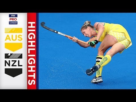 Australia v New Zealand | Week 9 | Women's FIH Pro League Highlights