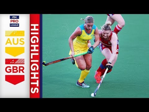 Australia v Great Britain | Week 5 | Women's FIH Pro League Highlights