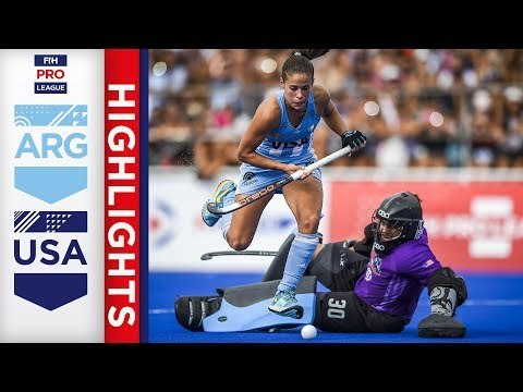 Argentina v USA | Week 3 | Women's FIH Pro League Highlights