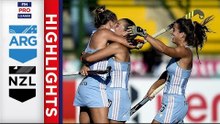 Argentina v New Zealand | Week 13 | Women's FIH Pro League Highlights