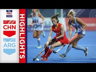 China v Argentina | Week 10 | Women's FIH Pro League Highlights