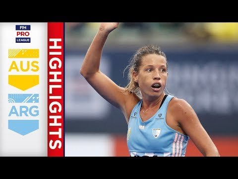 Australia v Argentina | Week 9 | Women's FIH Pro League Highlights