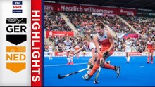 Germany v Netherlands | Week 14 | Women's FIH Pro League Highlights