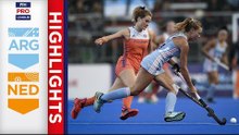 Argentina v Netherlands | Week 6 | Women's FIH Pro League Highlights