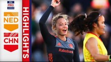 Netherlands v China | Week 12 | Women's FIH Pro League Highlights