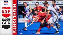 Spain v Germany | Week 9 | Men's FIH Pro League Highlights