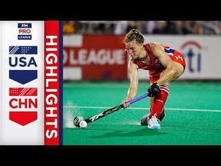 USA v China | Week 17 | Women's FIH Pro League Highlights
