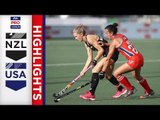 New Zealand v USA | Week 8 | Women's FIH Pro League Highlights
