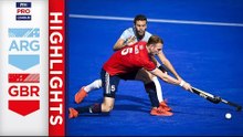 Argentina v Great Britain | Week 12 | Men's FIH Pro League Highlights